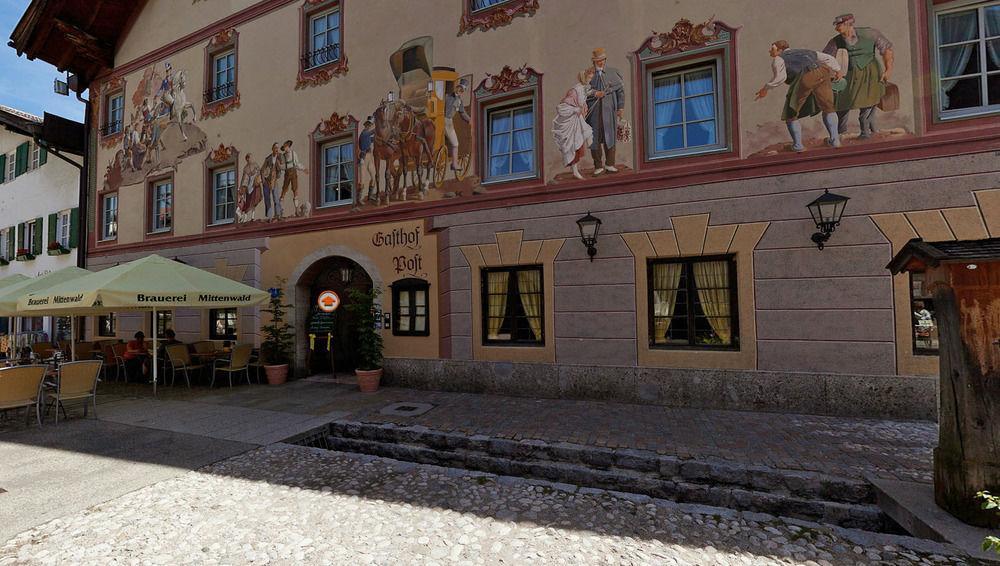Post-Hotel Mittenwald Dış mekan fotoğraf