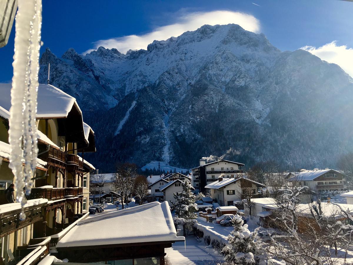 Post-Hotel Mittenwald Dış mekan fotoğraf